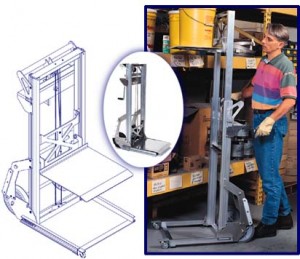 Portable Material Lifts – RF Lifting & Access Ltd